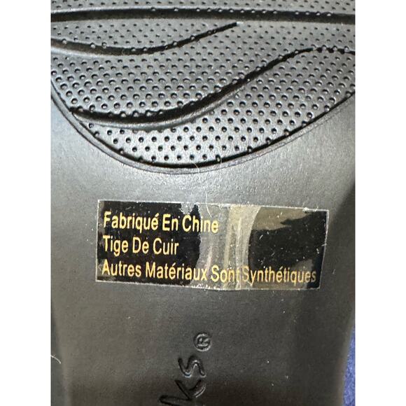 Clarks Bendables Womens Tie shoes/Heels, Leather Upper, size 7, Block Heel, Blue - Picture 10 of 10